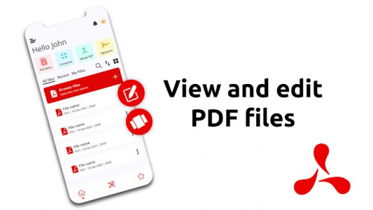 اسکرین شات برنامه PDF Reader-PDF Editor, Creator 1