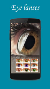 اسکرین شات 3 برنامه Eye Color Changer Real