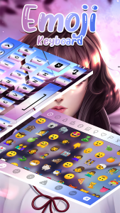 اسکرین شات برنامه Anime Keyboard 4