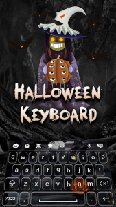 اسکرین شات برنامه Halloween Keyboard 2