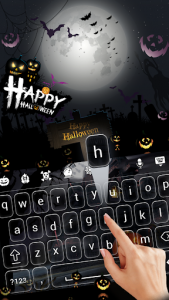 اسکرین شات برنامه Halloween Keyboard 4