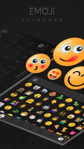 اسکرین شات 4 برنامه Black Matte Keyboard