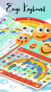 اسکرین شات برنامه Rainbow Keyboard 4