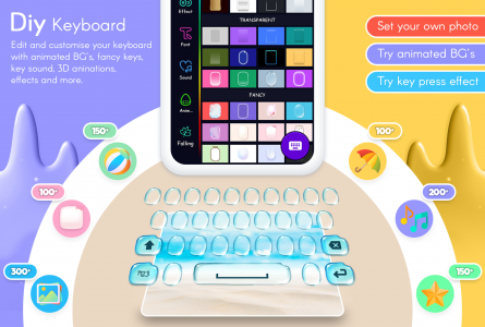 اسکرین شات برنامه My Photo Keyboard With Themes 4