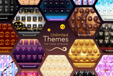 اسکرین شات 1 برنامه My Photo Keyboard With Themes