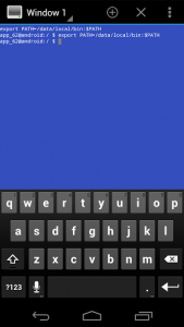 اسکرین شات برنامه Terminal Emulator for Android 6