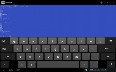 اسکرین شات برنامه Terminal Emulator for Android 7