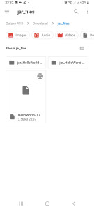 اسکرین شات 2 برنامه Jar File Opener