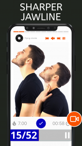 اسکرین شات 5 برنامه Jawline Exercises