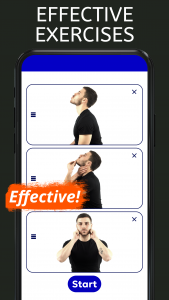 اسکرین شات 6 برنامه Jawline Exercises