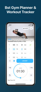 اسکرین شات برنامه JEFIT Gym Workout Plan Tracker 2