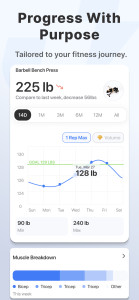 اسکرین شات 4 برنامه JEFIT Gym Workout Tracker