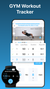 اسکرین شات 2 برنامه JEFIT Gym Workout Plan Tracker