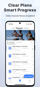 اسکرین شات 5 برنامه JEFIT Gym Workout Tracker