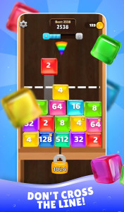 اسکرین شات 4 بازی Jelly Cubes 2048: Logic Puzzle