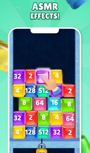اسکرین شات 8 بازی Jelly Cubes 2048: Logic Puzzle
