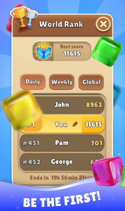 اسکرین شات 6 بازی Jelly Cubes 2048: Logic Puzzle