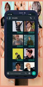 اسکرین شات برنامه Jhope BTS Animated WASticker 4