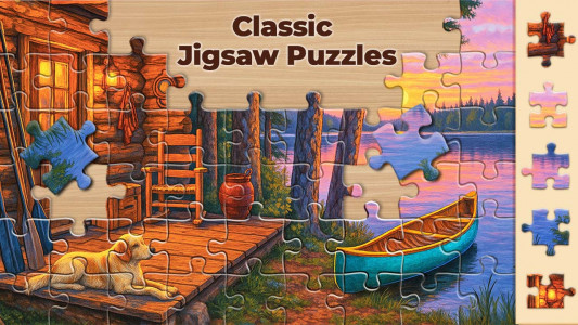 اسکرین شات 1 بازی Jigsaw Puzzles HD Puzzle Games