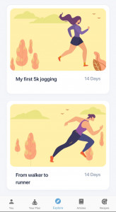 اسکرین شات برنامه Jogging for weight loss 3