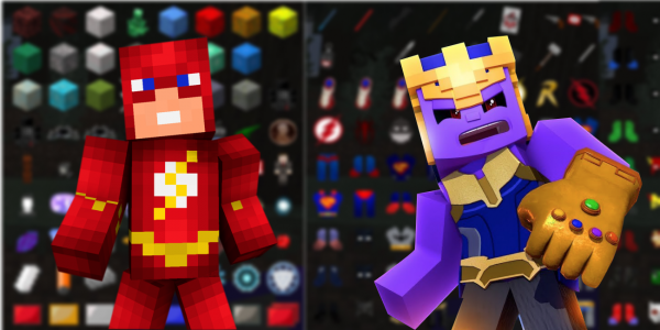 اسکرین شات برنامه Superhero Mods for Minecraft 2