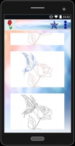 اسکرین شات برنامه آموزش گام به گام رسم گل‌های زیبا 4