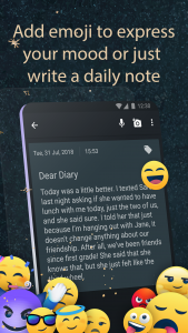 اسکرین شات برنامه My Diary & Journal with Lock 4