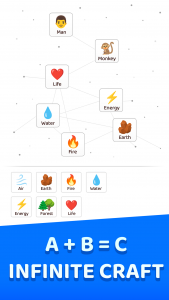 اسکرین شات 1 بازی Infinite Alchemy Emoji Kitchen