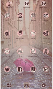 اسکرین شات 3 برنامه Theme Rain at the Eiffel Tower