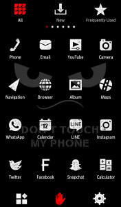 اسکرین شات 3 برنامه Don't Touch My Phone +HOME