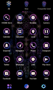 اسکرین شات 2 برنامه Galaxy Dreamcatcher Theme