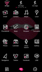 اسکرین شات 3 برنامه Glitter Lip Wallpaper