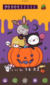 اسکرین شات برنامه Halloween Friends Theme 5