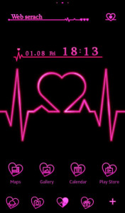 اسکرین شات برنامه Cool wallpaper-Heartbeat- 1
