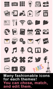 اسکرین شات برنامه Cute Theme-Little Paris- 4