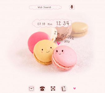 اسکرین شات برنامه Wallpaper-Macaron Crescent- 1