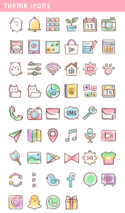 اسکرین شات برنامه Cute Wallpaper Roly Poly Cats Theme 4
