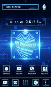 اسکرین شات برنامه Fingerprint Confirmation Theme 5