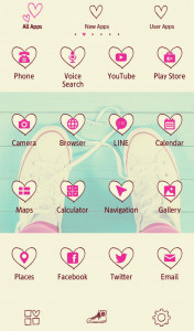 اسکرین شات 3 برنامه Sneaker Heart Wallpaper