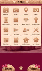 اسکرین شات 2 برنامه Teddy Bear Couple Theme +HOME