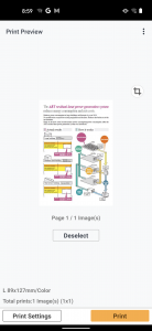 اسکرین شات برنامه Canon PRINT Inkjet/SELPHY 4