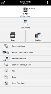 اسکرین شات 1 برنامه Canon PRINT Business