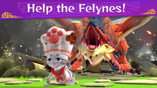 اسکرین شات 1 بازی Monster Hunter Puzzles