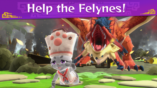 اسکرین شات بازی Monster Hunter Puzzles 1