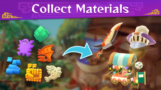 اسکرین شات بازی Monster Hunter Puzzles 5