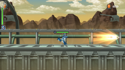 اسکرین شات بازی MEGA MAN X DiVE Offline Demo 1