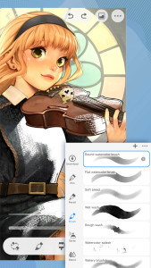 اسکرین شات 1 برنامه Clip Studio Paint