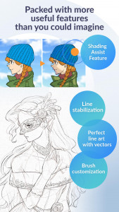 اسکرین شات 4 برنامه Clip Studio Paint