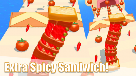 اسکرین شات 3 بازی Sandwich Runner