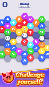 اسکرین شات 3 بازی Hexa Away